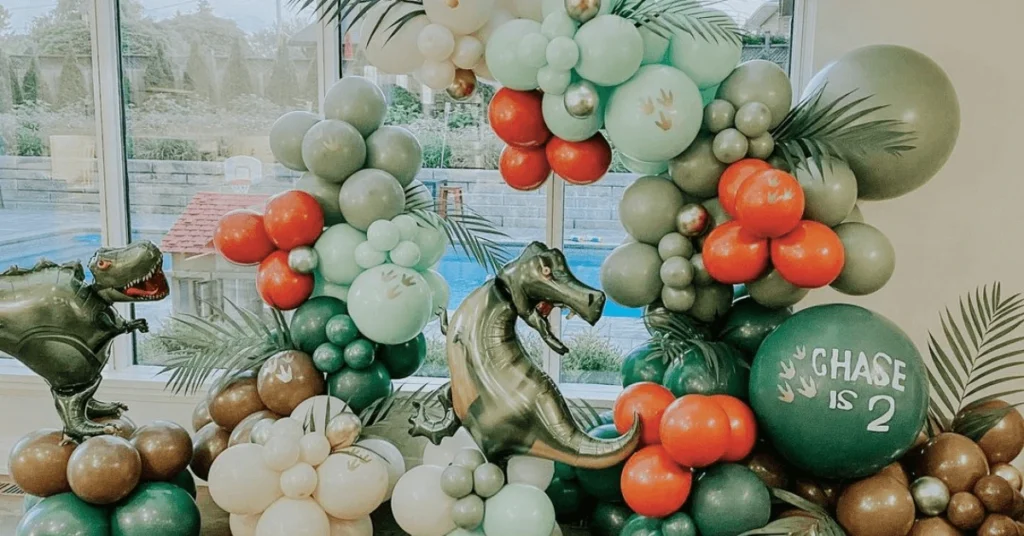 Terrific Dinosaur Birthday Party Ideas 2025 - for an Unique Prehistoric Celebration! 2 dinosaur birhtday party ideas decoration balloons
